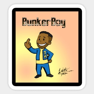 Bunker Boy Sticker